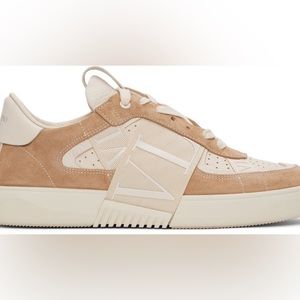 Valentino Garavani VL7N Sneakers 43.5 in Tan